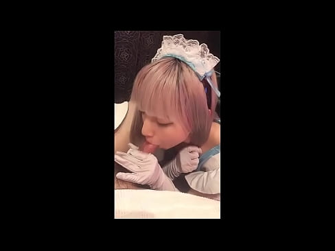 ❤️ Idol japonez [mayuka], kostum shërbyese franceze, pjesa 1, blowjob dhe kërcitje me locion ❤❌ Porno vk tek ne